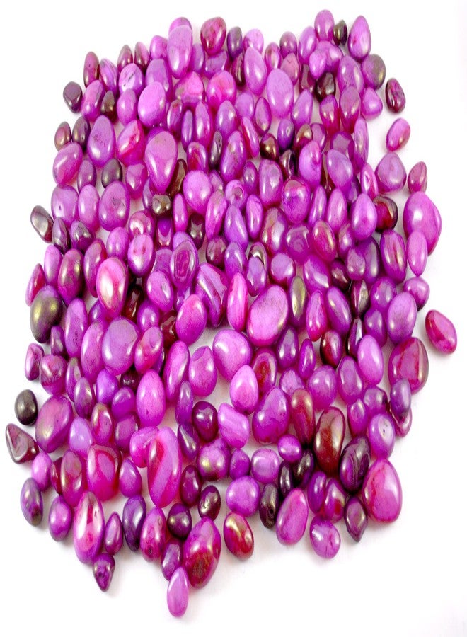 Schmick Pebbles for Decoration - Pink Onyx Pebbles Stones - Decorative Stones and Pebbles, Vase Fillers Stones - Pebbles for Plants Pots and Home Decor (1.9 Kg, Pink Onyx) - Image 2